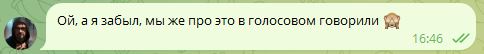 Сообщение в чате 3